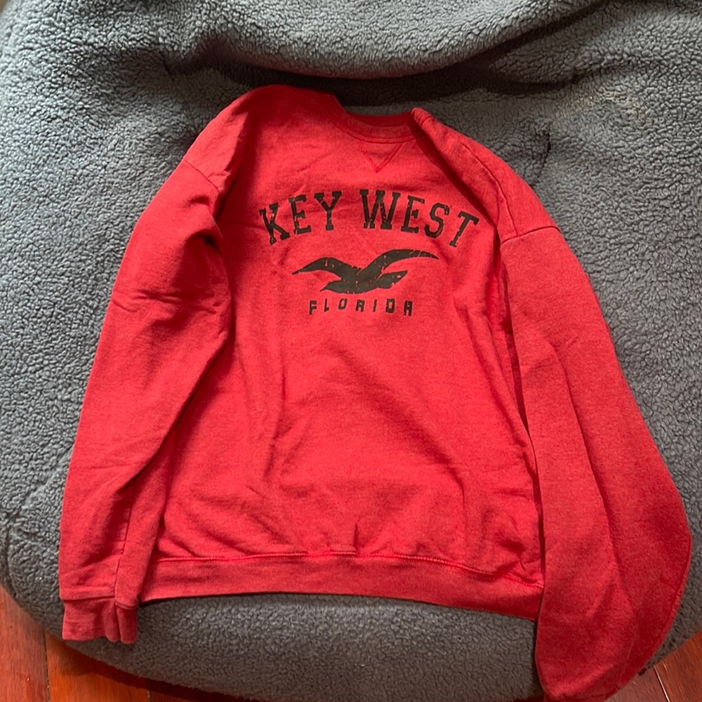 Key west red sweatshirt size L